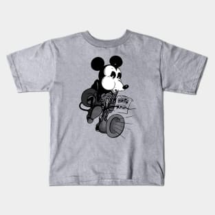 Steamboat willie t-shirt Kids T-Shirt